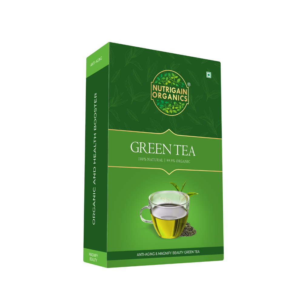 Organic Green Tea 100gms - Nutri Gain